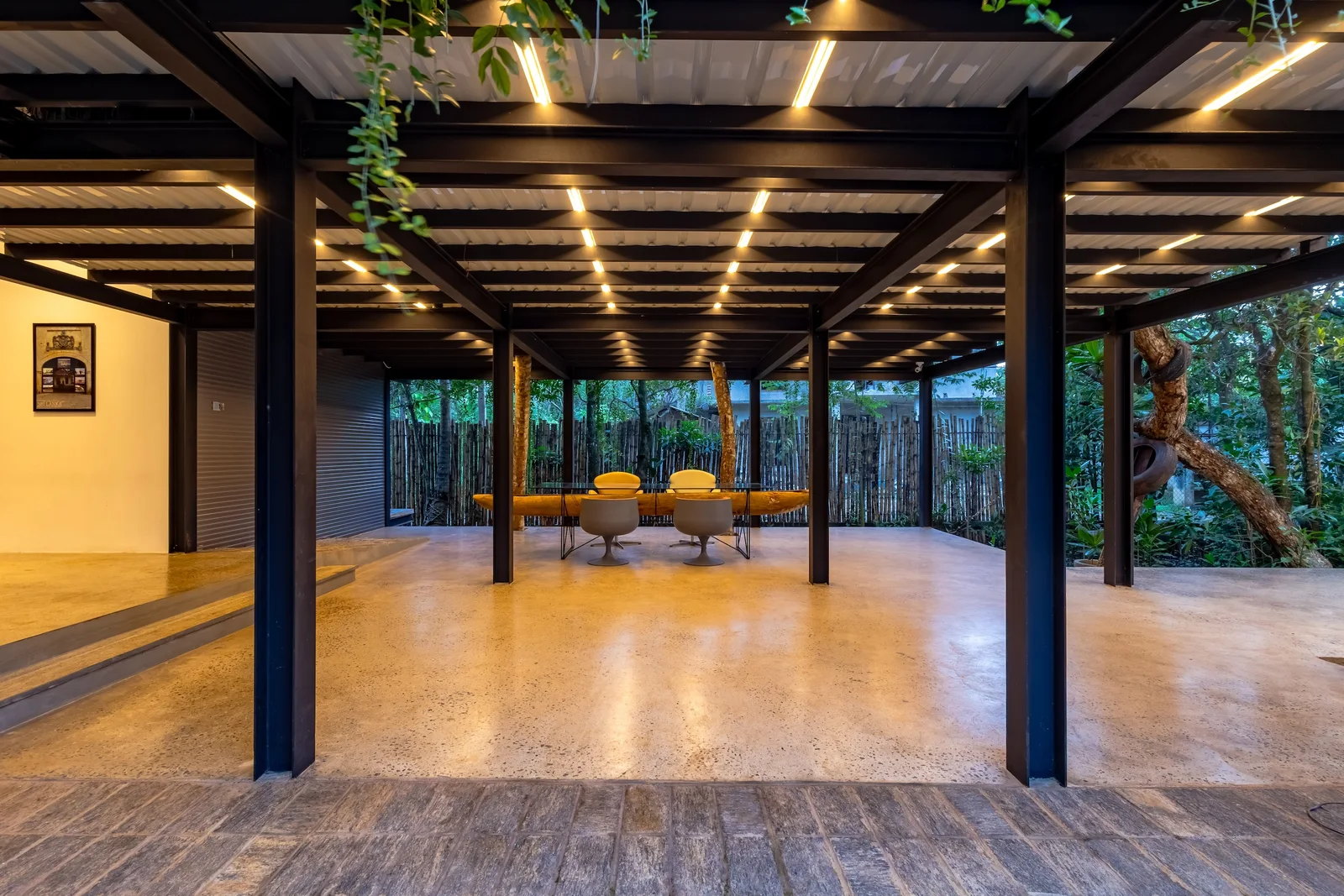 Restaurant and lounge setting designed for a relaxed Sri Lankan dining experience